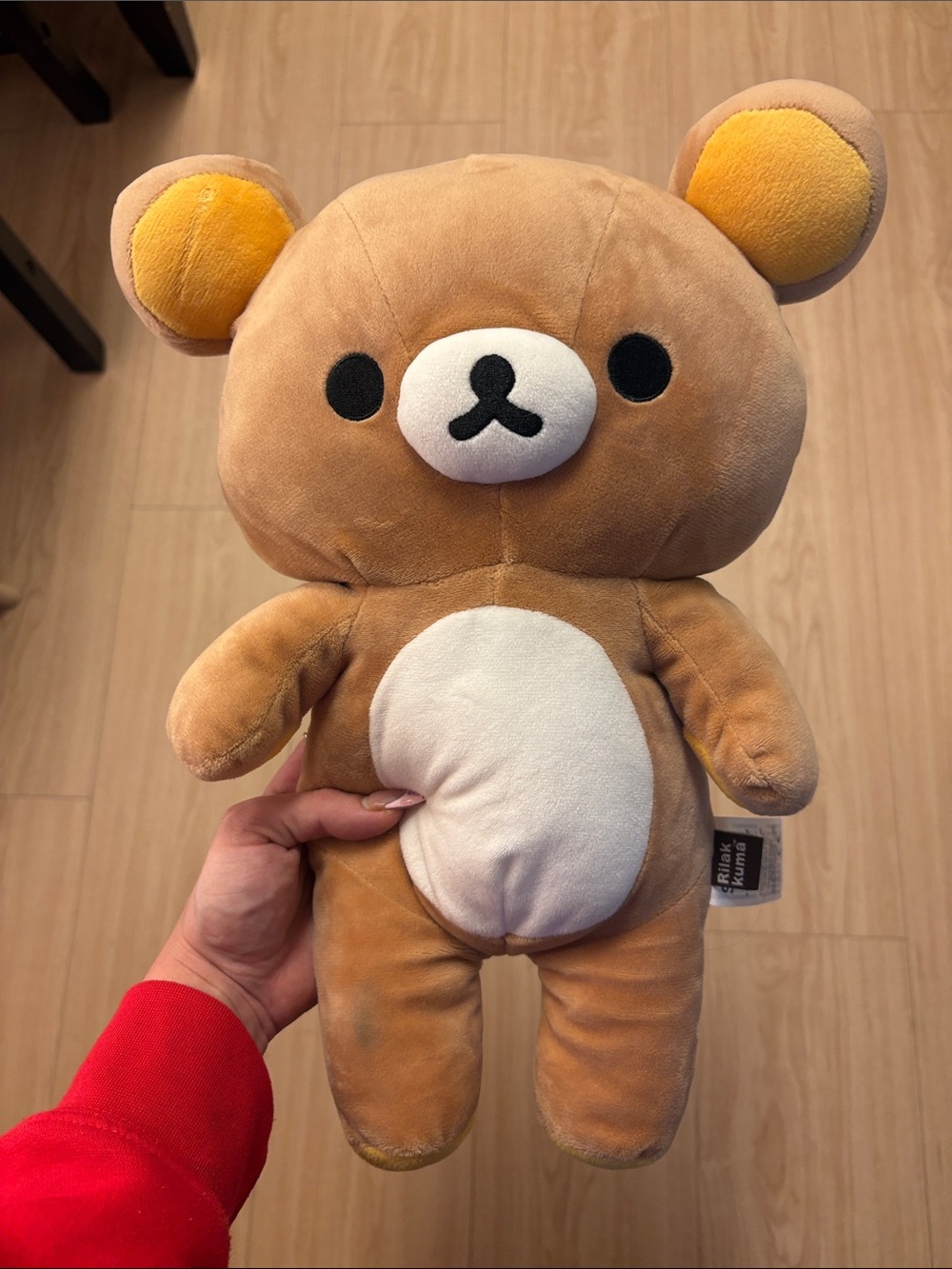 Rilak Kuma Brown Plush Bear Toy - Soft Cuddly Comfort